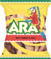 Ořechy mix v medu a soli ARA