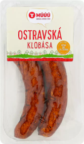 Ostravská klobása Maso uzeniny Písek