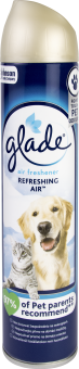 Osvěžovač vzduchu proti zápachu zvířat ve spreji Refreshing Glade by Brise