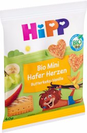 Ovesná srdíčka s ovocem Bio Hipp