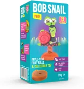 Ovocné rolky Bob Snail s hračkou LLC Eco Snack