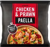 Paella s kuřecím masem a krevetami mražená Iceland