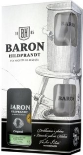 Pálenka ze zralých hrušek Baron Hildprandt - dárkové balení