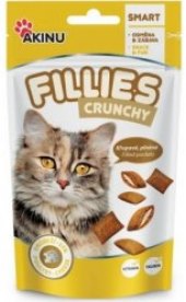 Pamlsky kapsičky pro kočky Fillies Crunchy Akinu