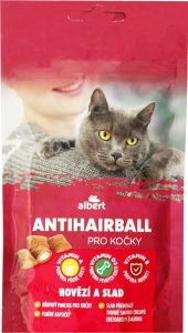 Pamlsky pro kočky Antihairball Albert