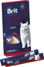 Pamlsky pro kočky Creamy Treats Brit Premium by Nature