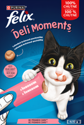Pamlsky pro kočky Deli Moments Felix