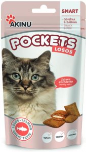 Pamlsky pro kočky Pockets Akinu