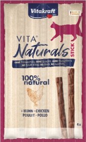 Pamlsky pro kočky tyčinky Vita Naturals Stick Vitakraft