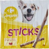 Pamlsky pro psy tyčinky Sticks Companino Carrefour