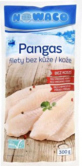 Pangasius filety mražený Nowaco