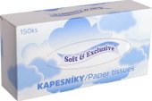 Papírové kapesníčky 2vrstvé Soft&Exclusive - box