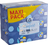 Papírové kapesníčky 3vrstvé Soft Carrefour - box