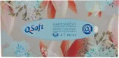 Papírové kapesníčky 4vrstvé Q Soft - box