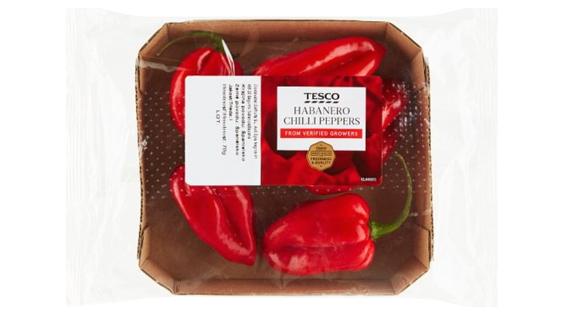 Papričky Chilli Habanero Tesco levně Kupi.cz