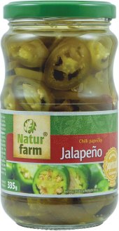 Papričky Jalapenos Natur Farm