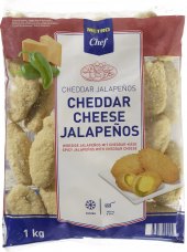 Papričky Jalapeňos se sýrem mražené Metro Chef