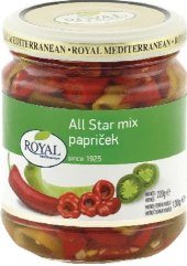 Papričky mix All Star Royal Mediterranean