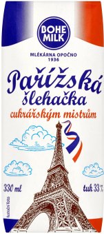 Pařížská šlehačka Bohemilk