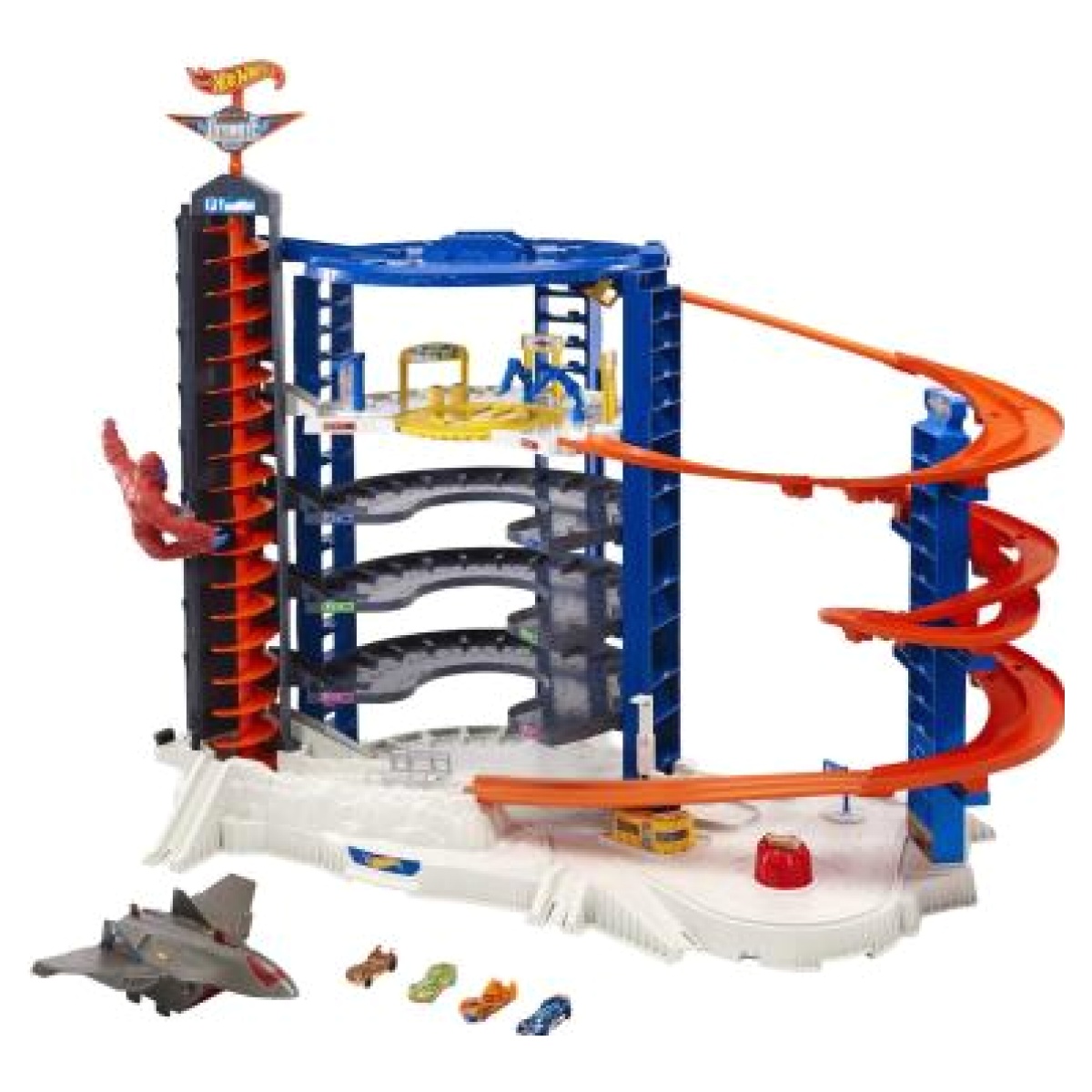 Parkovací garáž Hot Wheels levně | Kupi.cz