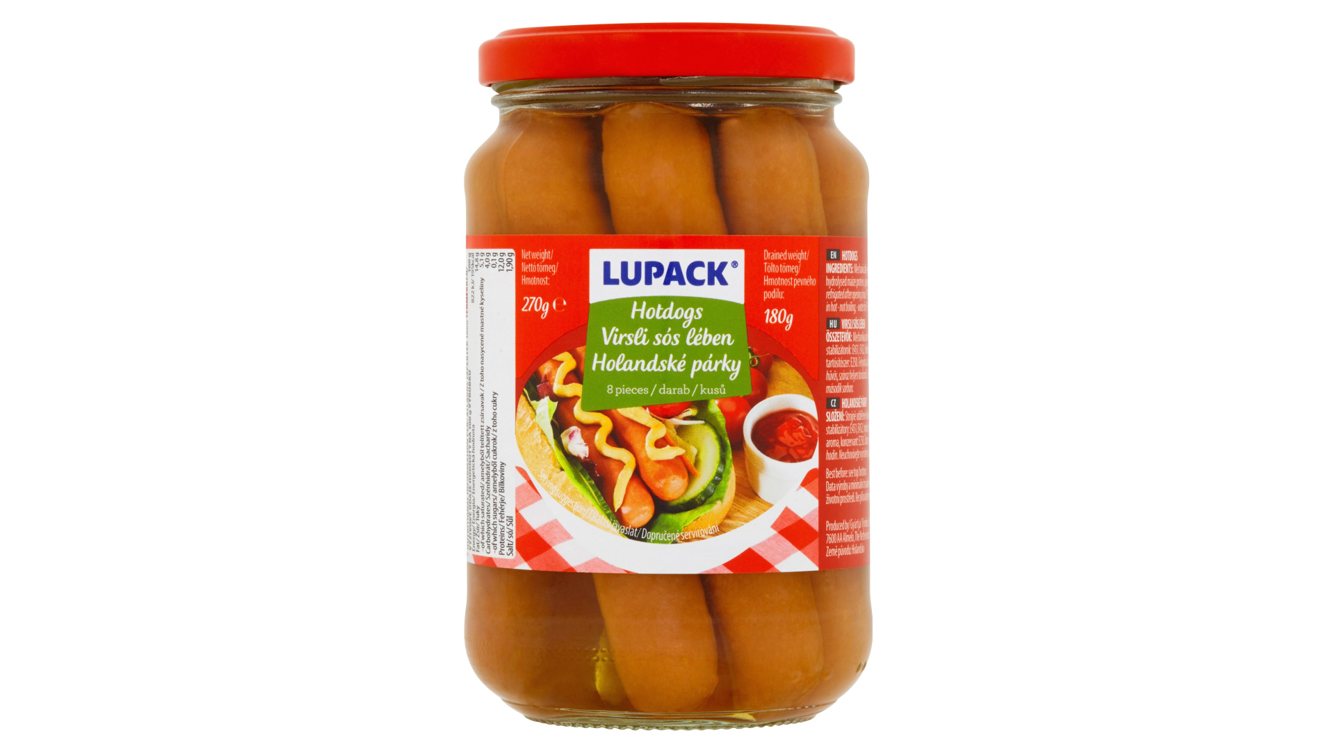 Párky hot dog Lupack levně | Kupi.cz