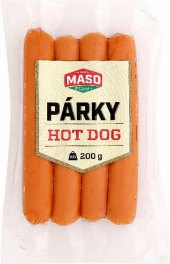 Párky hot dog Maso Příbram