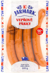 Párky vepřové K-Jarmark