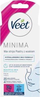 Pásky depilační na obličej Minima Veet