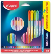 Pastelky Deco Nightfall Maped Color'Peps