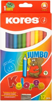 Pastelky Jumbo Kores