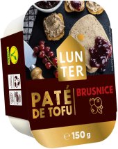 Paštika brusinková Paté de tofu Lunter