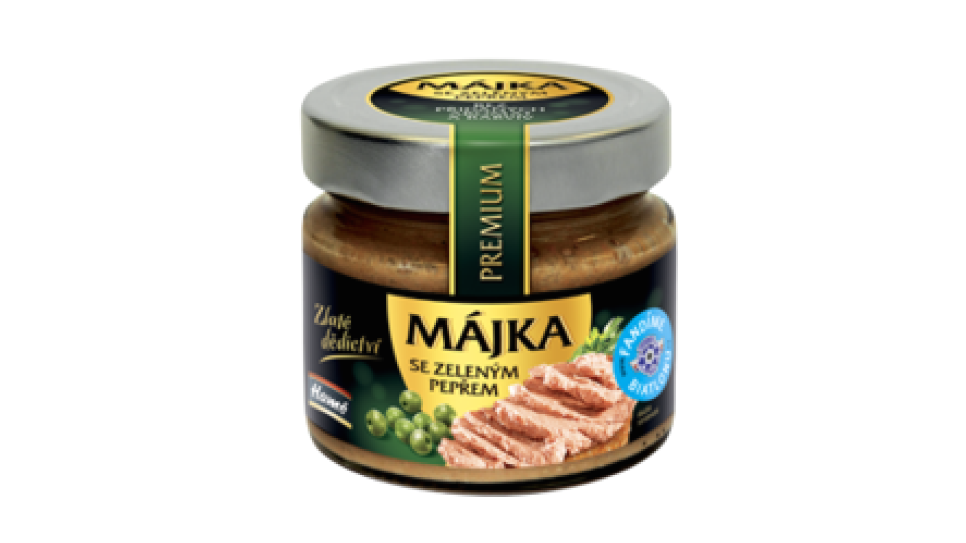 Paštika Májka se zeleným pepřem Premium Vynikající kvalita Hamé levně ...