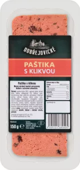 Paštika s klikvou Dobřejovické