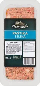 Paštika selská Dobřejovické