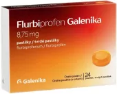 Pastilky proti bolesti v krku Flurbiprofen Galenika