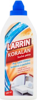 Pěna na čištění koberců suchá Koralan Larrin