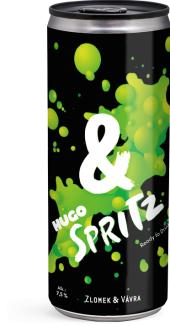 Perlivý nápoj Hugo Spritz Zlomek&Vávra