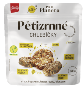 Pětizrnné chlebíčky bez lepku Semix