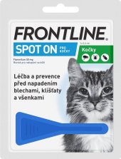 Pipety antiparazitní pro kočky Spot On Frontline