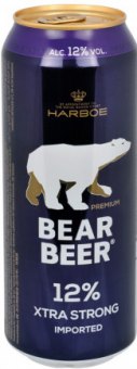 Pivo Extra strong Bear Beer Harboe
