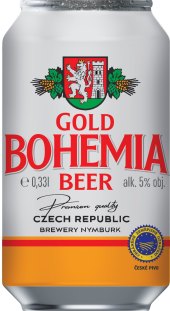 Pivo Gold Bohemia Pivovar Nymburk
