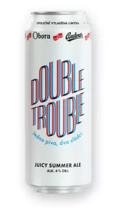 Pivo Juicy Summer ALE Double Trouble Obora Budweiser Budvar