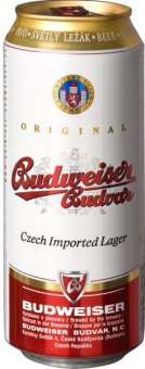 Pivo ležák Budweiser Budvar