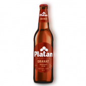 Pivo polotmavý ležák 11° Granát Platan