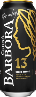 Pivo silné tmavé Černá Barbora 13° Ostravar