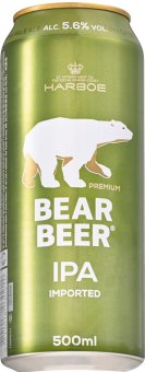 Pivo světlé IPA Bear Beer Harboe