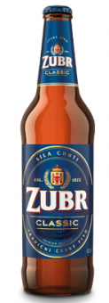 Pivo světlé výčepní 10° Classic Pivovar Zubr