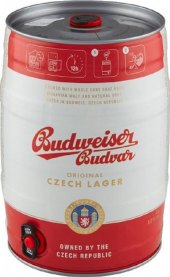 Pivo světlé výčepní Budweiser Budvar - soudek