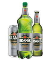Pivo světlý ležák 11° Jedenáctka Braník