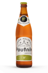 Pivo světlý ležák 11° Poutník